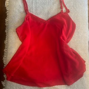 Torrid flowy tank - less orangey than pictured